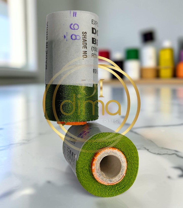 Double Bell Silk Thread Shade No. 98 Dark Olive Green