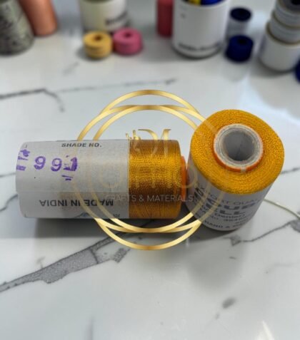 Double Bell Silk Thread Shade 991 Marigold Gold