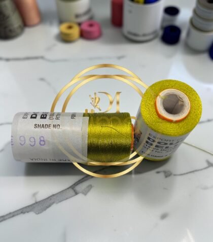 Double Bell Silk Thread Shade 998 Dark Olive