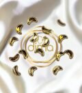 Kundan Stones Moon Shape Gold Color 01