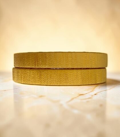 Flat Wrapped Bangles 2 Cut