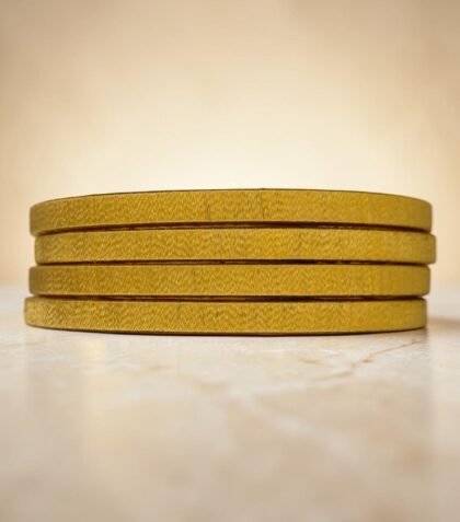 Flat Wrapped Bangles 4 Cut