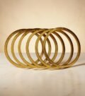 Flat Wrapped Bangles 6 Cut 2