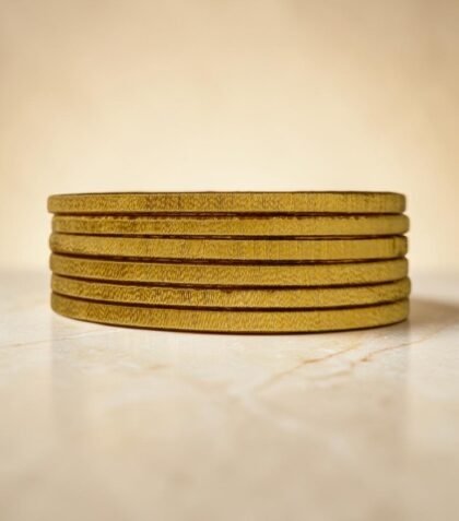 Flat Wrapped Bangles 6 Cut