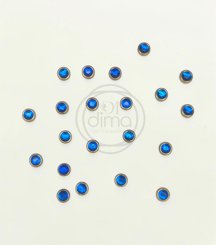 Glossy-Round-4mm-Kundan-Stones-Blue-2