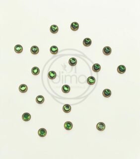 4mm Round Glossy Kundan Stones