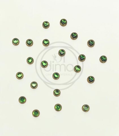 4mm Round Glossy Kundan Stones