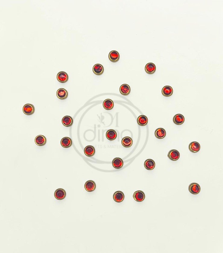Glossy-Round-4mm-Kundan-Stones-Red-2