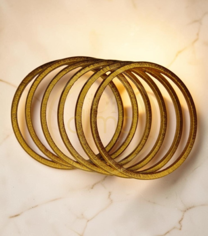 Round Wrapped Bangles 6 Cut 2