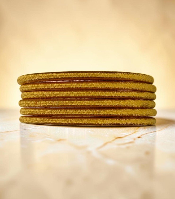 Round Wrapped Bangles 6 Cut