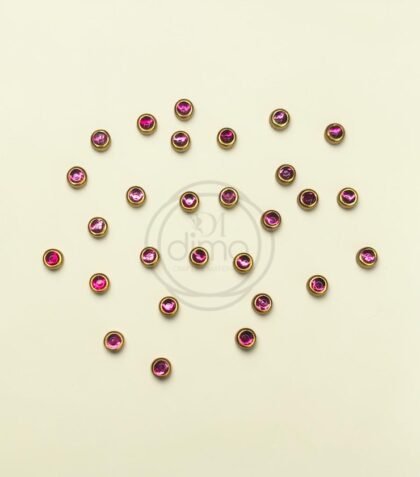 glossy-round-3mm-kundan-stones-rani-pink-2